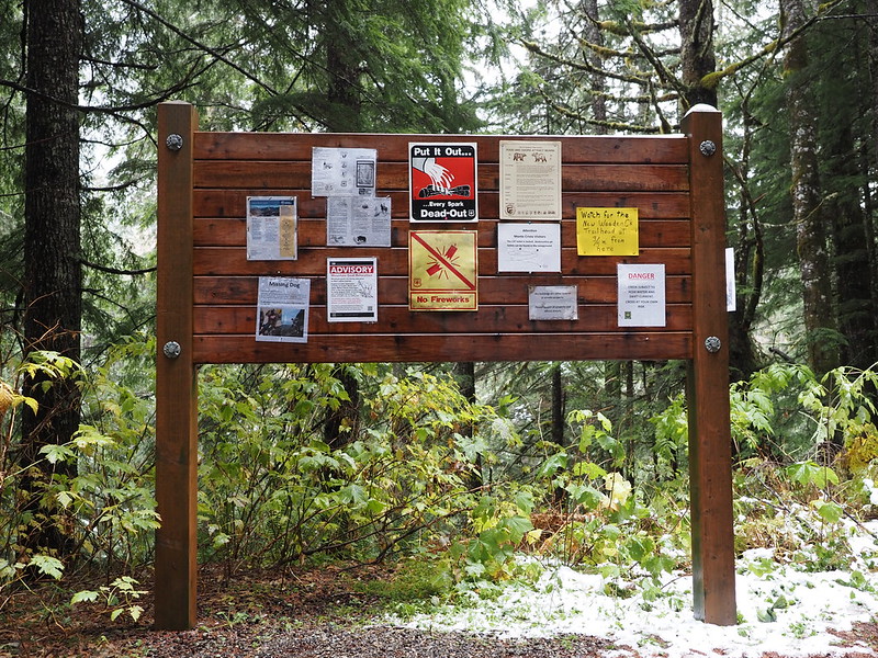 Monte Cristo Trail Sign
