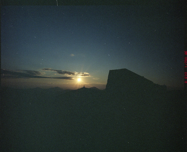 Sunset over Bjelašnica 2.067 m