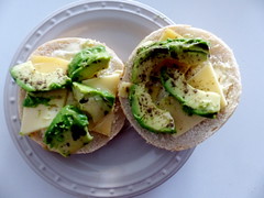Cheese-Avocado Sandwich