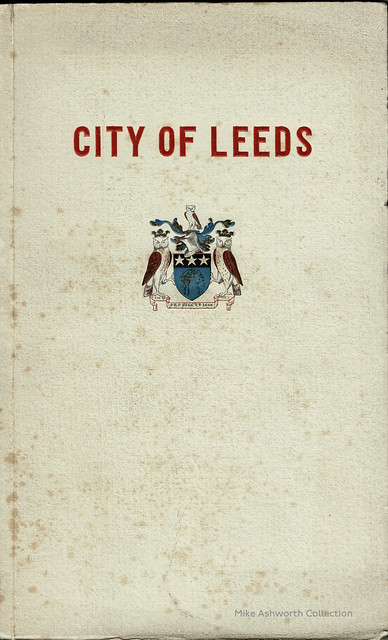 City of Leeds official handbook, 1947 - 48 edition; front cover