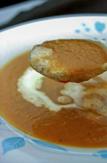 soupe de potiron au gingembre