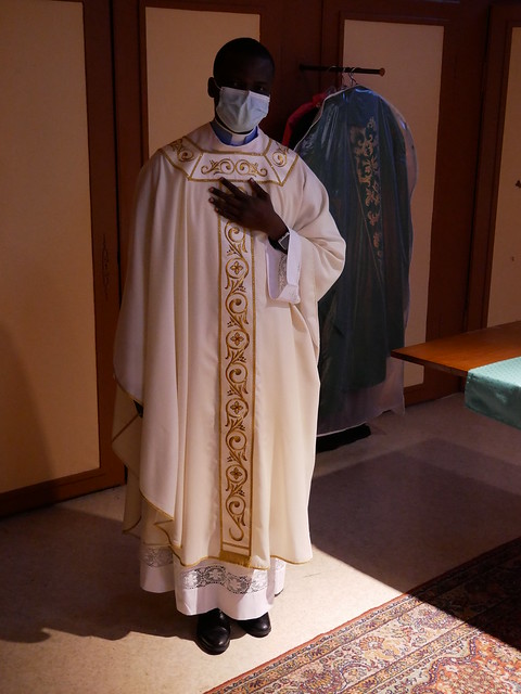 Première messe de l'abbé Amoce-Fraïme LOUIS - église saint Georges - 24 octobre 2020