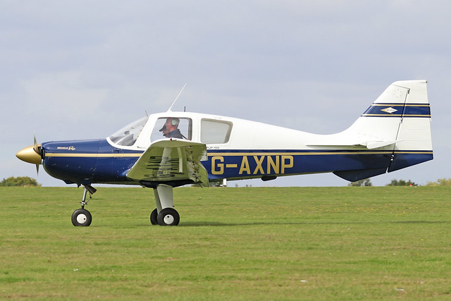 G-AXNP  -  Beagle B.121 Pup 150 c/n B.121-106  -  EGBK 30/8/19