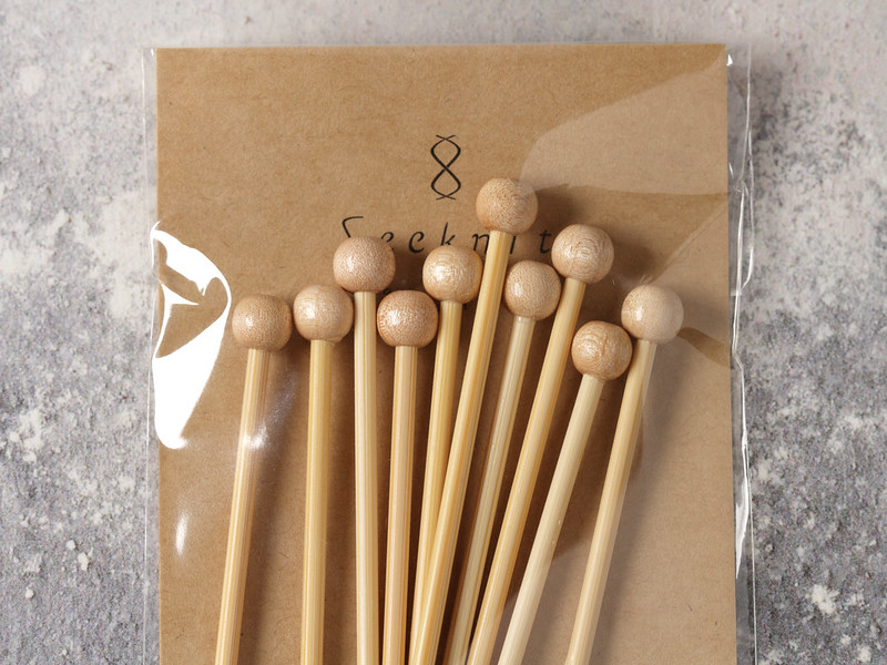 SeeKnit Shirotake Bamboo Marking Pins – pack of 10