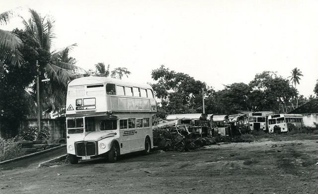 1990s – Ex London Transport Routemaster. Taken in Colombo, Sri Lanka.