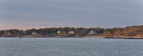 Portland, Maine by brantliveson, Looking out from South Portland.  Taken in October portland maine panorama view island houses homes 