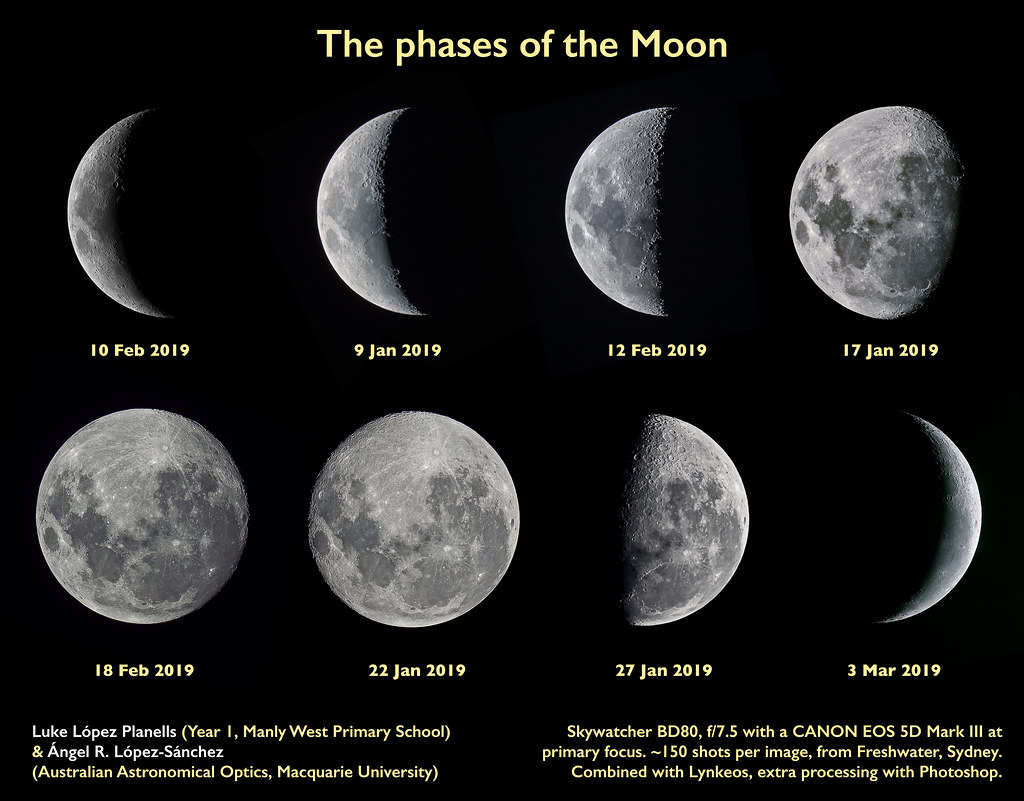 Different Types Of Moon Phases Moon Phases Images and Photos finder
