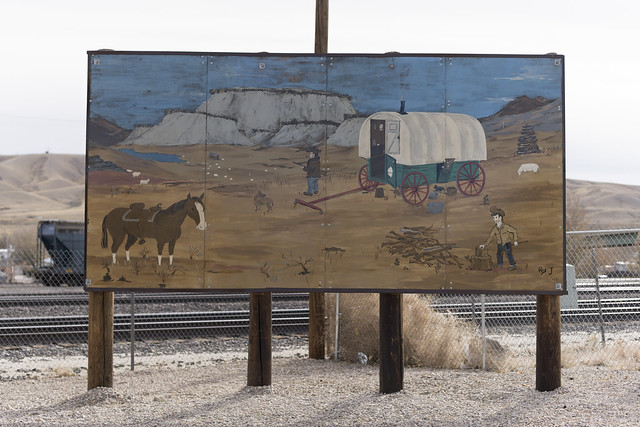 Wild West Mural, Rawlins, Wyoming