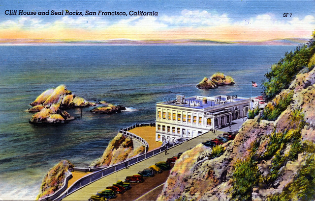 Cliff House and Seal Rocks San Francisco CA