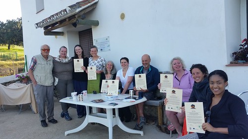 Participants with agroforestry course certificates in Spain