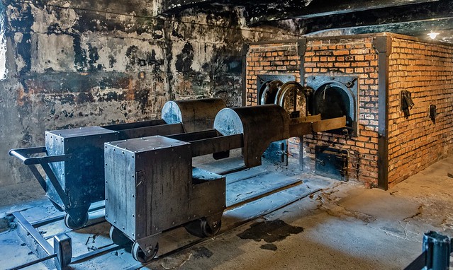 Crematorium. Auschwitz I, Poland