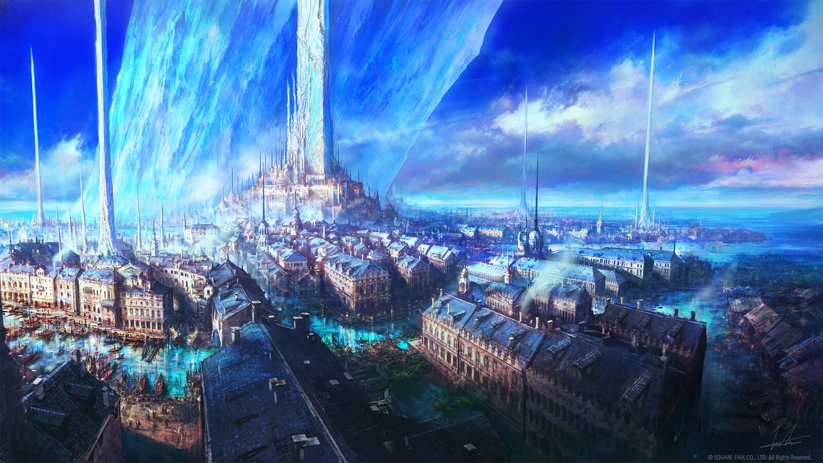 Final Fantasy XVI - world art