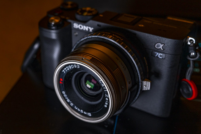 Sony A7c w/ Contax G Zeiss 28mm f/2.8