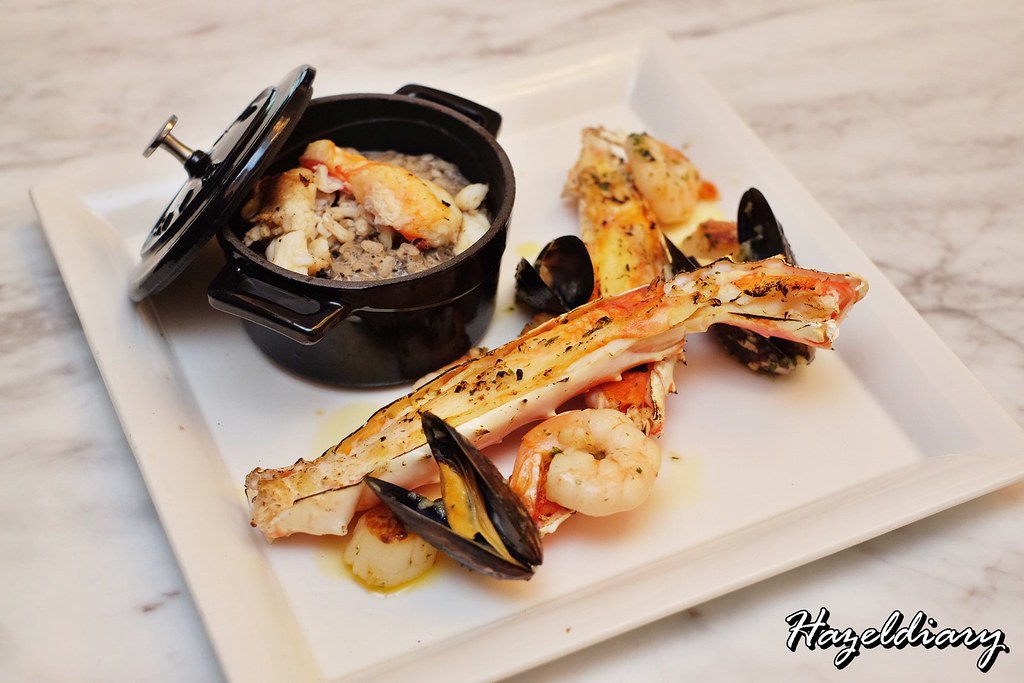 Snow Crab Seafood Platter with Truffle Risotto-Se7enth Oakwood Premier AMTD Singapore