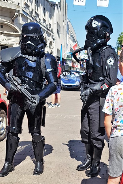 Gloucester, 2019 Retro Festival - Storm Troopers at The Cross