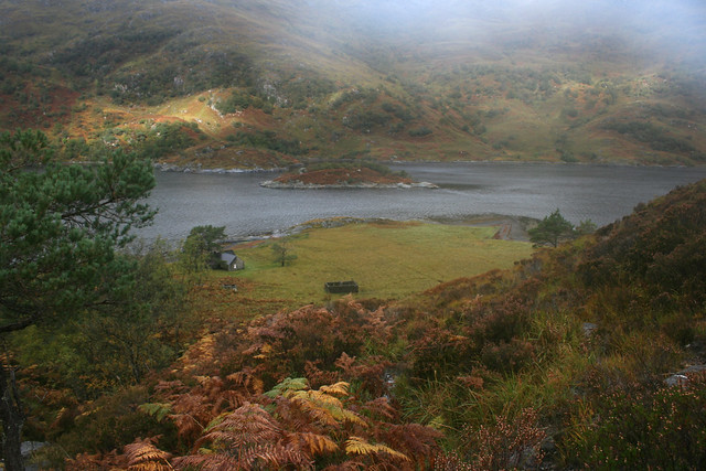 Path beside Loch Hourn