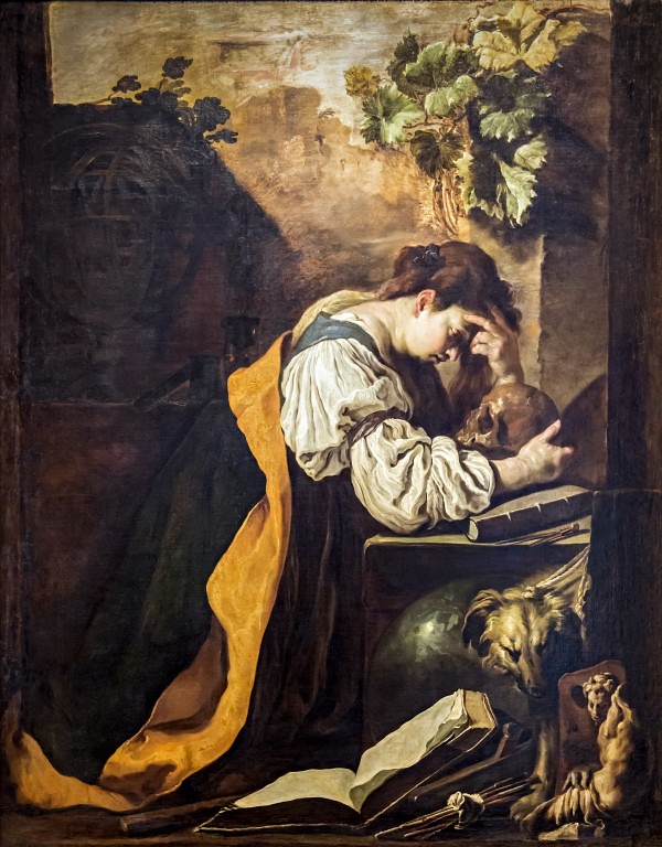 Accademia - La Meditazione by Domenico Fetti 1618