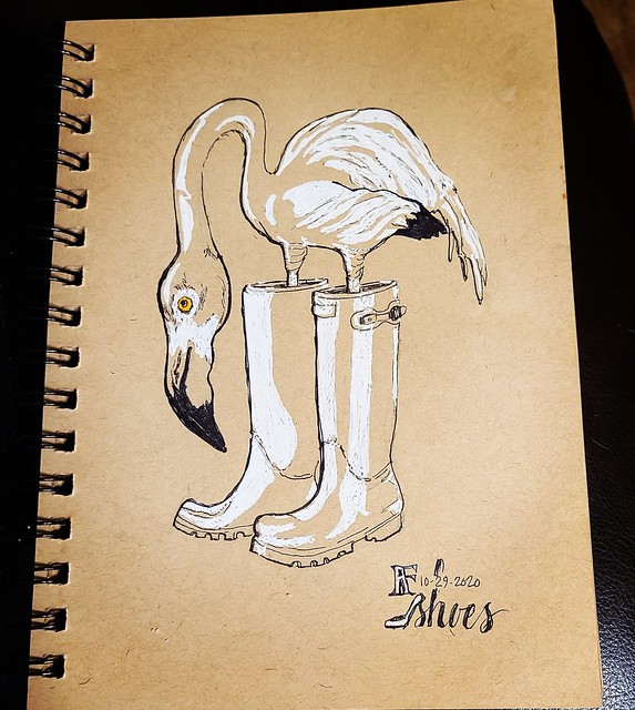 Inktober, Day 29 - Shoes (2)