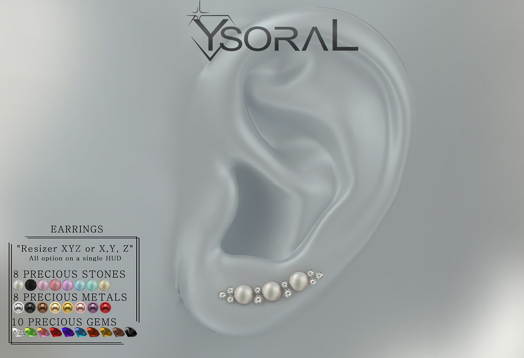 ~~ Ysoral ~~ .: n01 Luxe Earrings Eva :.