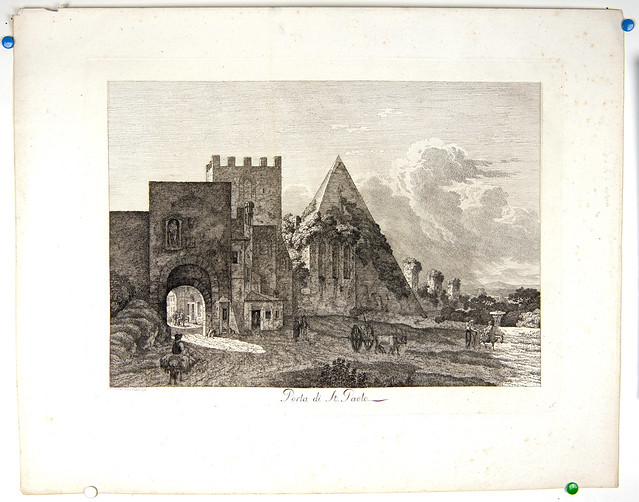 Etching - Gate of San Paolo