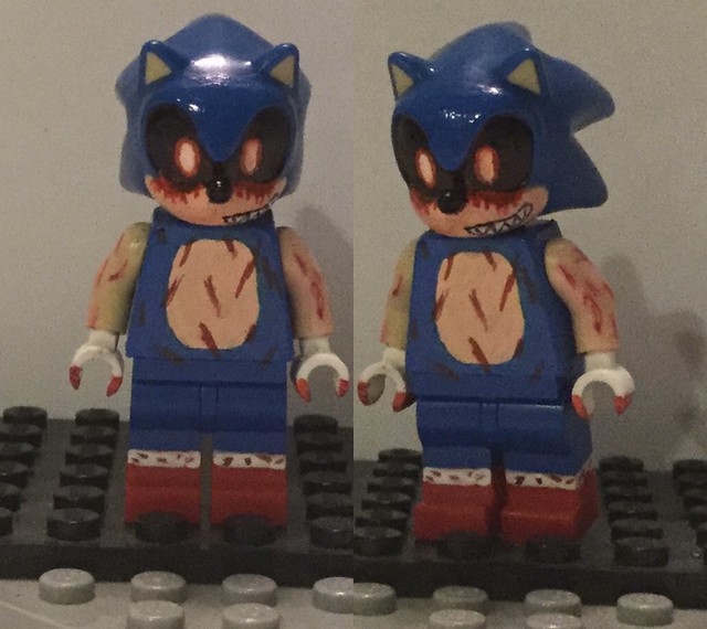 Lego Custom: Sonic.exe/Exetior (Creepypasta)
