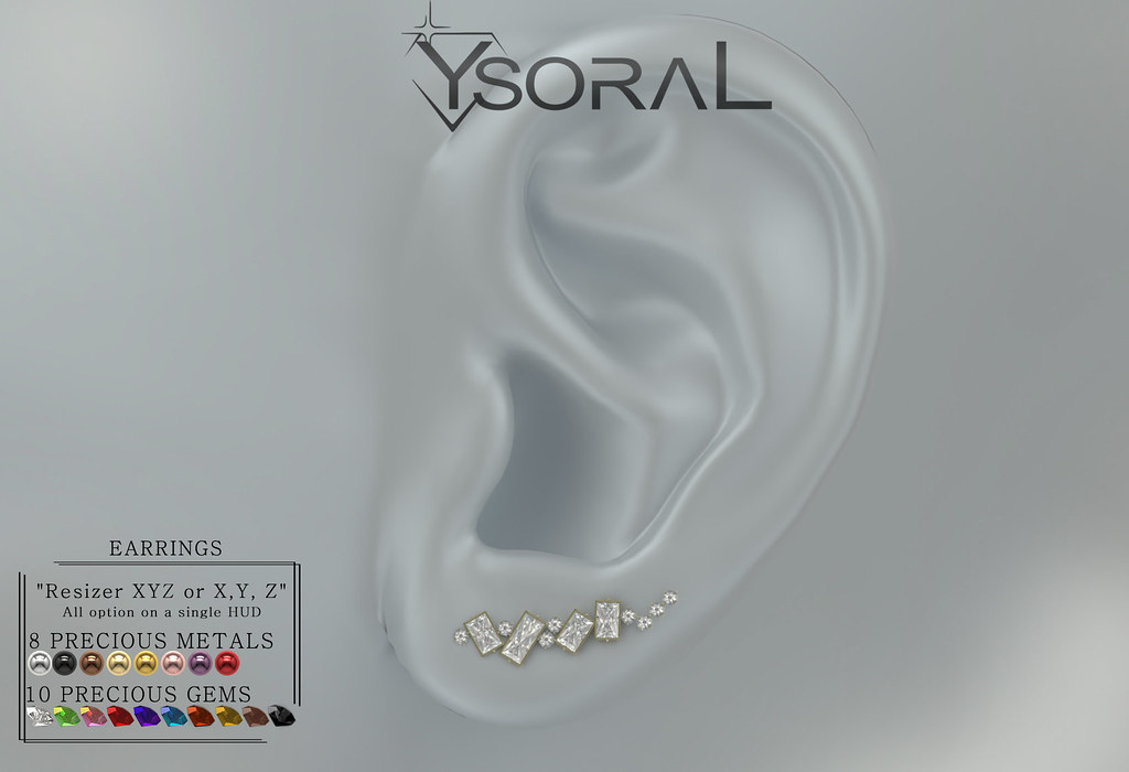 ~~ Ysoral ~~ .: n02 Luxe Earrings Eva :.