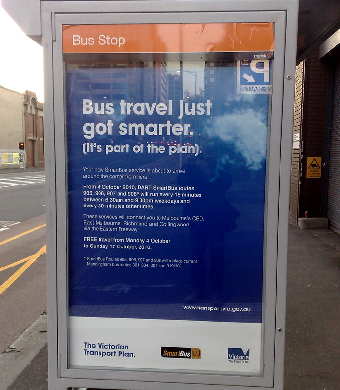 Smartbus promotion, October 2010