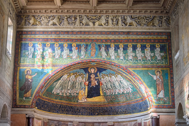 Rome - Rione XIX Celio - Basilica di Santa Maria in Domnica alla Navicella