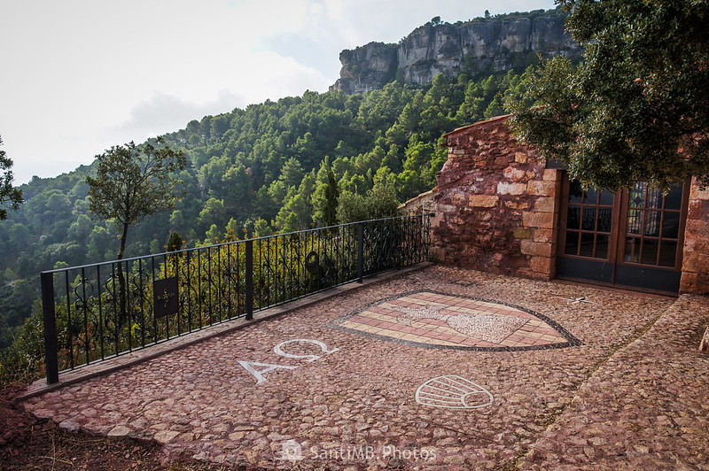 Terraza de la ermita de Sant Joan de la Muntanya
