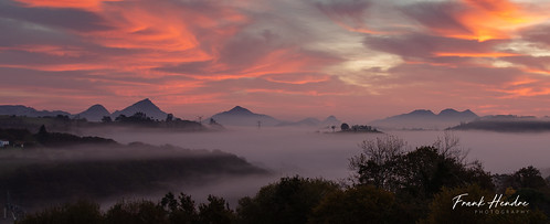 latorea sunrise dawn autumn asturias northernspain