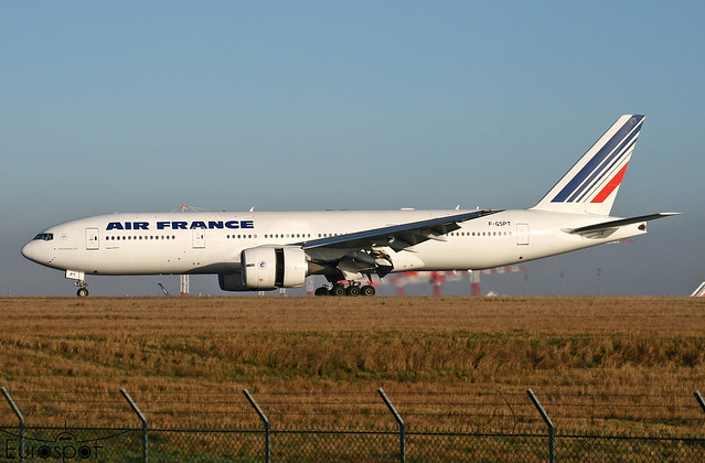 F-GSPT Boeing 777-200 Air France @ Eurospot / CDG 2009