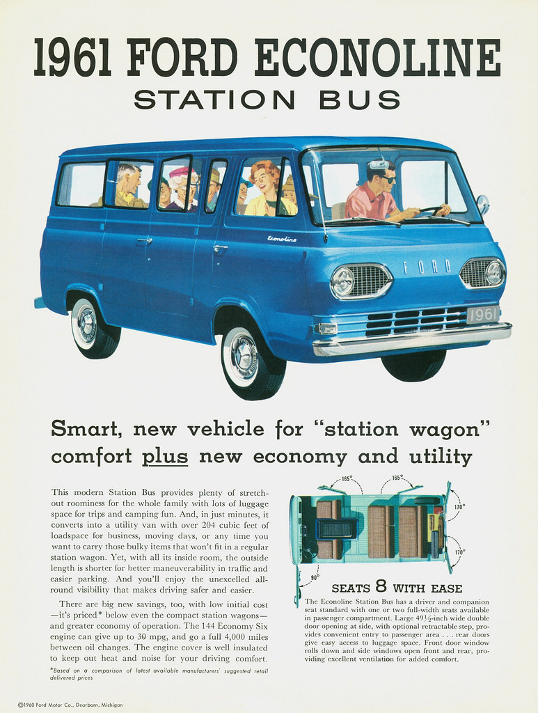 1961 Ford Econoline Station Bus