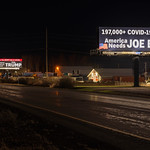 America Needs Joe Biden Presidential billboards in Stanley, WI.