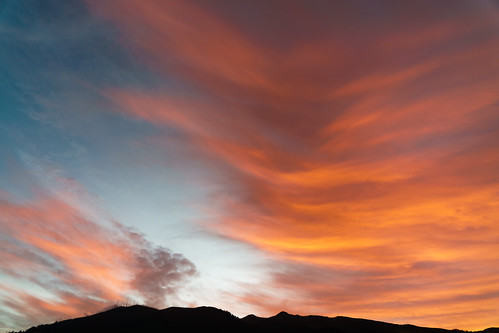 sky sunset color orange clouds mountain quito ecuador sonyalpha bealpha sonya6000
