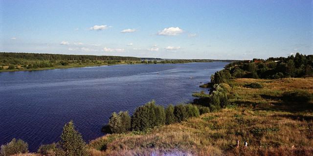 Right bank of the Volga (Gorodnya village, Tver region) - August 2020