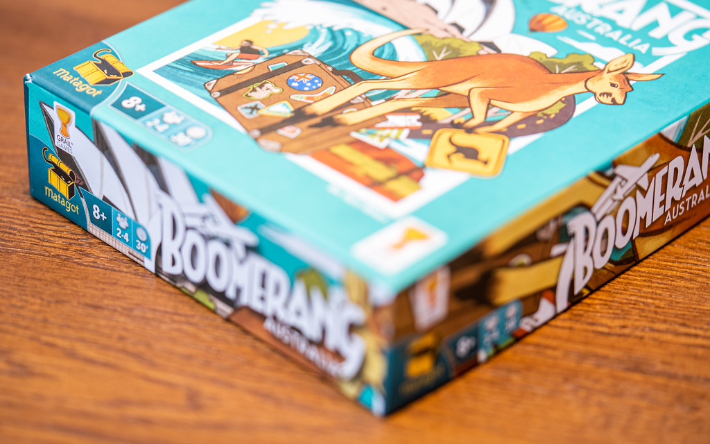 Boomerang: Australia boardgame juego de mesa