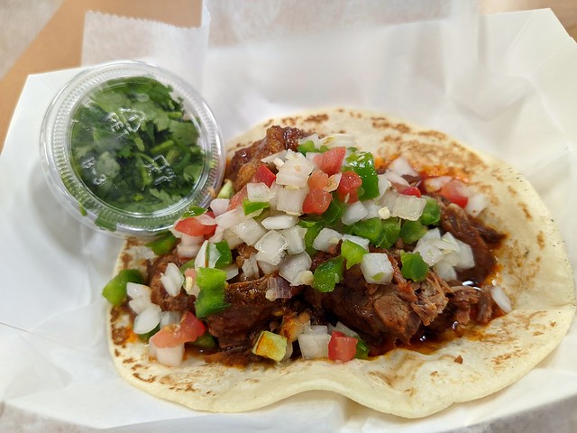 Taco....Slow Cooker Tex-Mex style Pork Carne Guisada