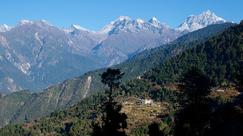 landscape helambu sindhupalchowk nepal mountain sermathang himalaya