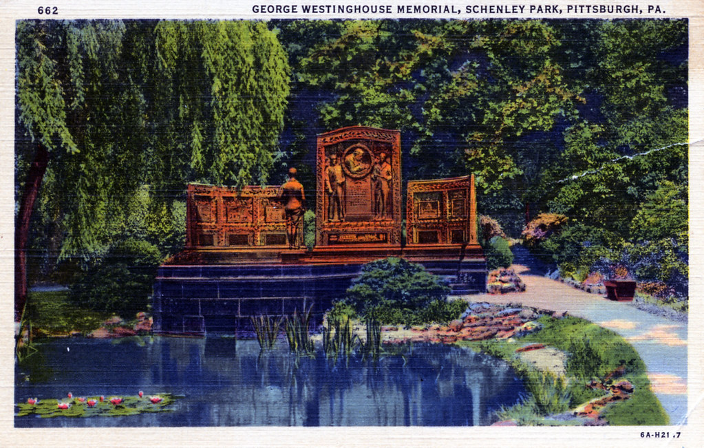 George Westinghouse Memorial Schenley Park Pittsburgh PA