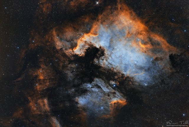 NGC7000 / Caldwell 20 - North America Nebula - Synthetic SHO