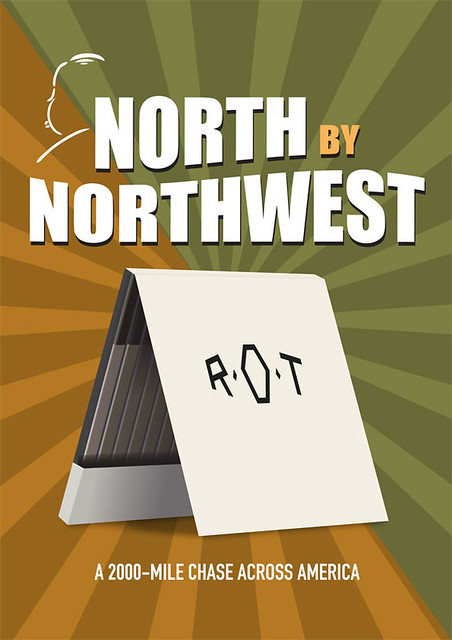 North by Northwest - Alternative Movie Poster