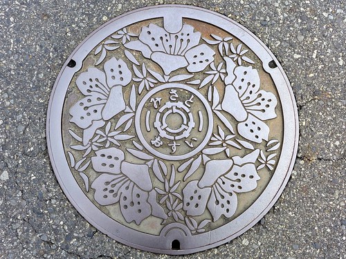 Misato Saitama, manhole cover 3 (埼玉県三郷市のマンホール３）