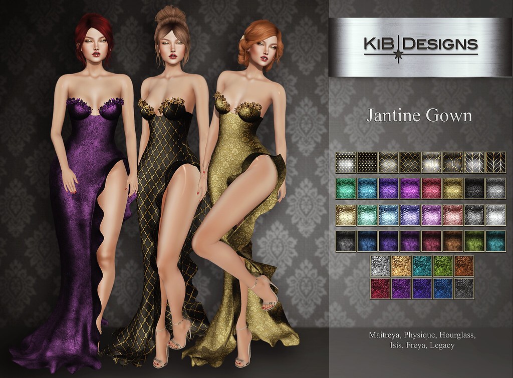 KiB Designs – Jantine Gown @Pretty
