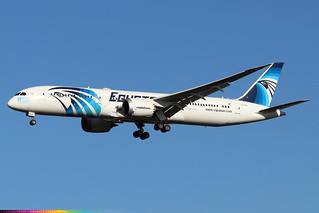 SU-GEU  -  Boeing 787-9 Dreamliner  -  Egypt Air  -  LHR/EGLL 4/11/20 | by —Plane Martin—