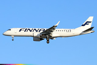 OH-LKM  -  Embraer E190LR  -  Finnair  -  LHR/EGLL 4/11/20 | by —Plane Martin—