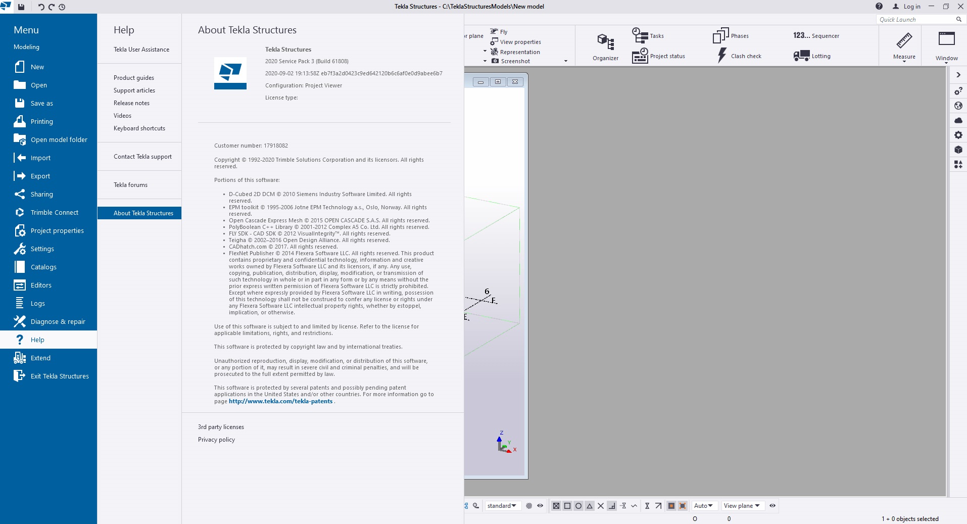 Working with Trimble Tekla Structures 2020 SP3 full license