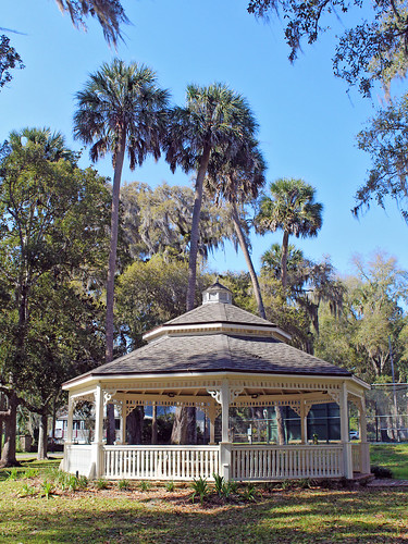 park architecture florida victorian gazebo historical pavilion bandstand mcintosh