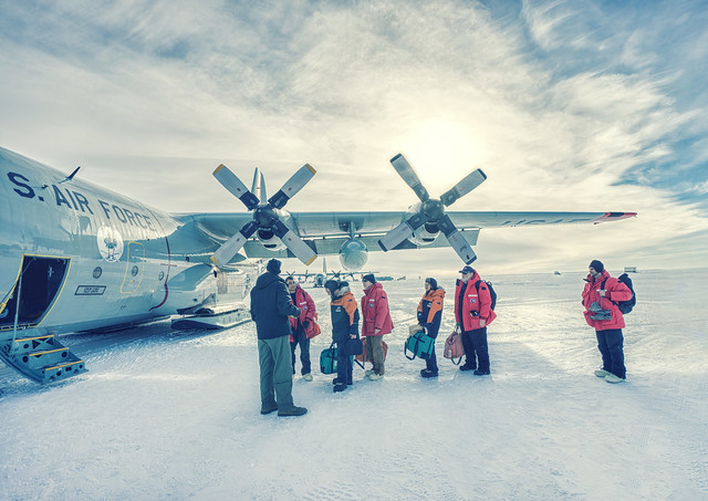 Exiting Antarctica