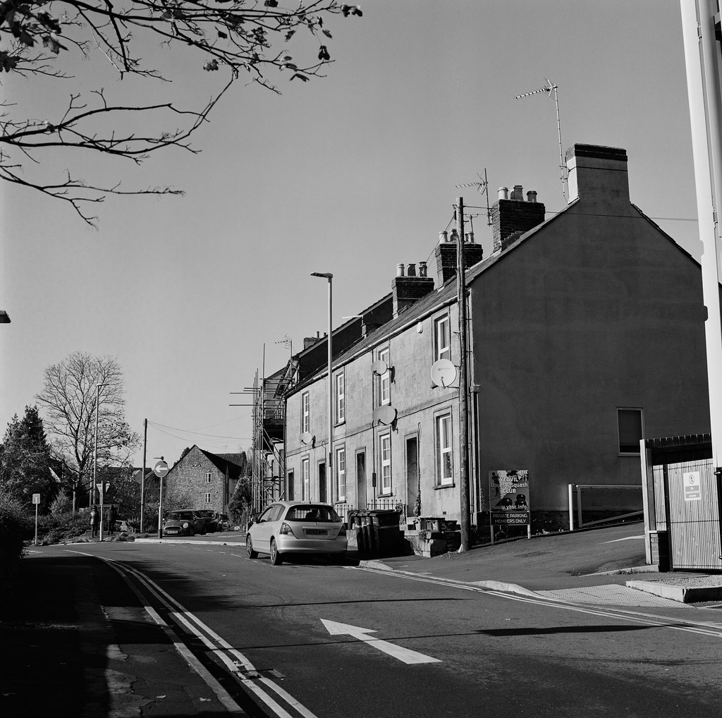Houses Next To Yeovil District Hospital, 4/11/2020.