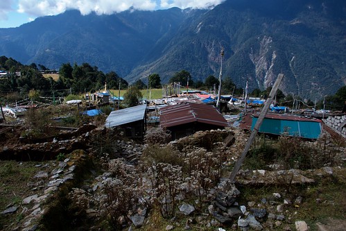 townscape helambu sindhupalchowk nepal landscape
